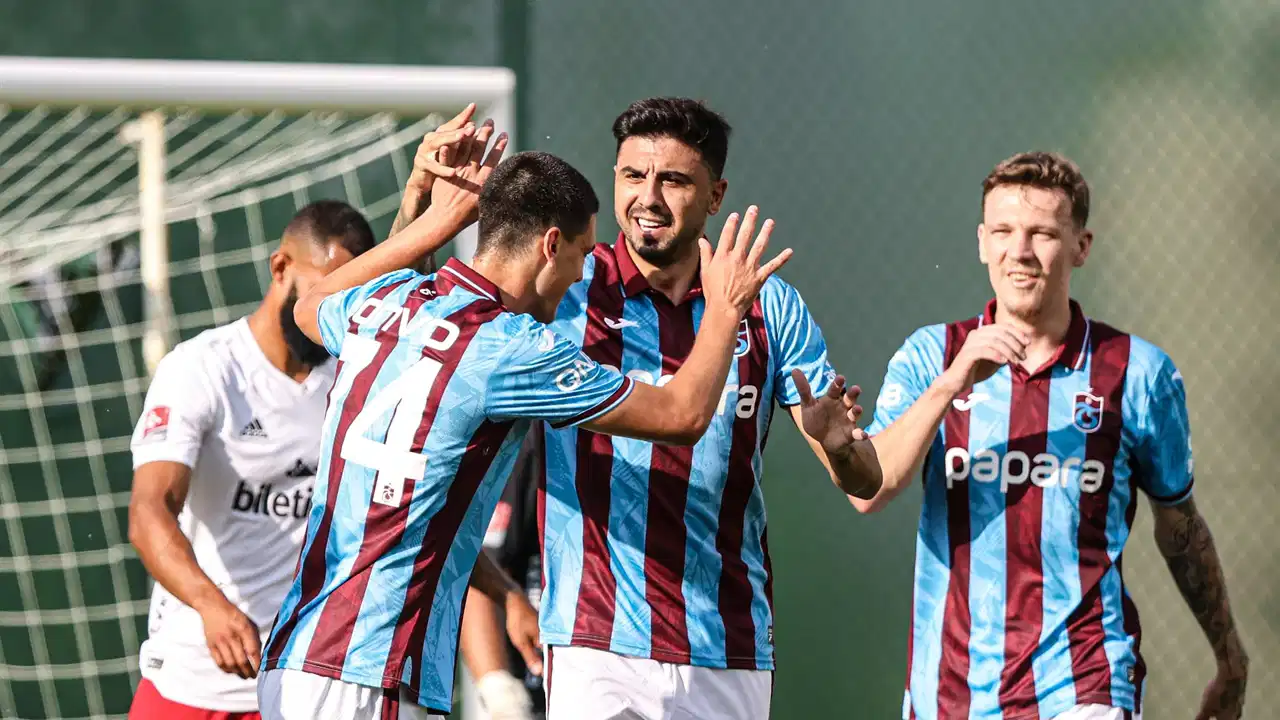 Trabzonspor, Ümraniyespor'u 3 golle devirdi! 