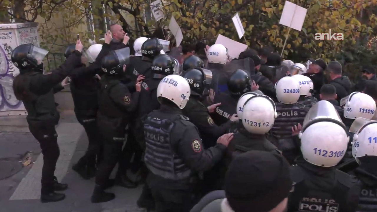 Son Dakika... Ankara'da gençlik örgütlerinin '19 Mart' yürüyüşüne polis müdahalesi!