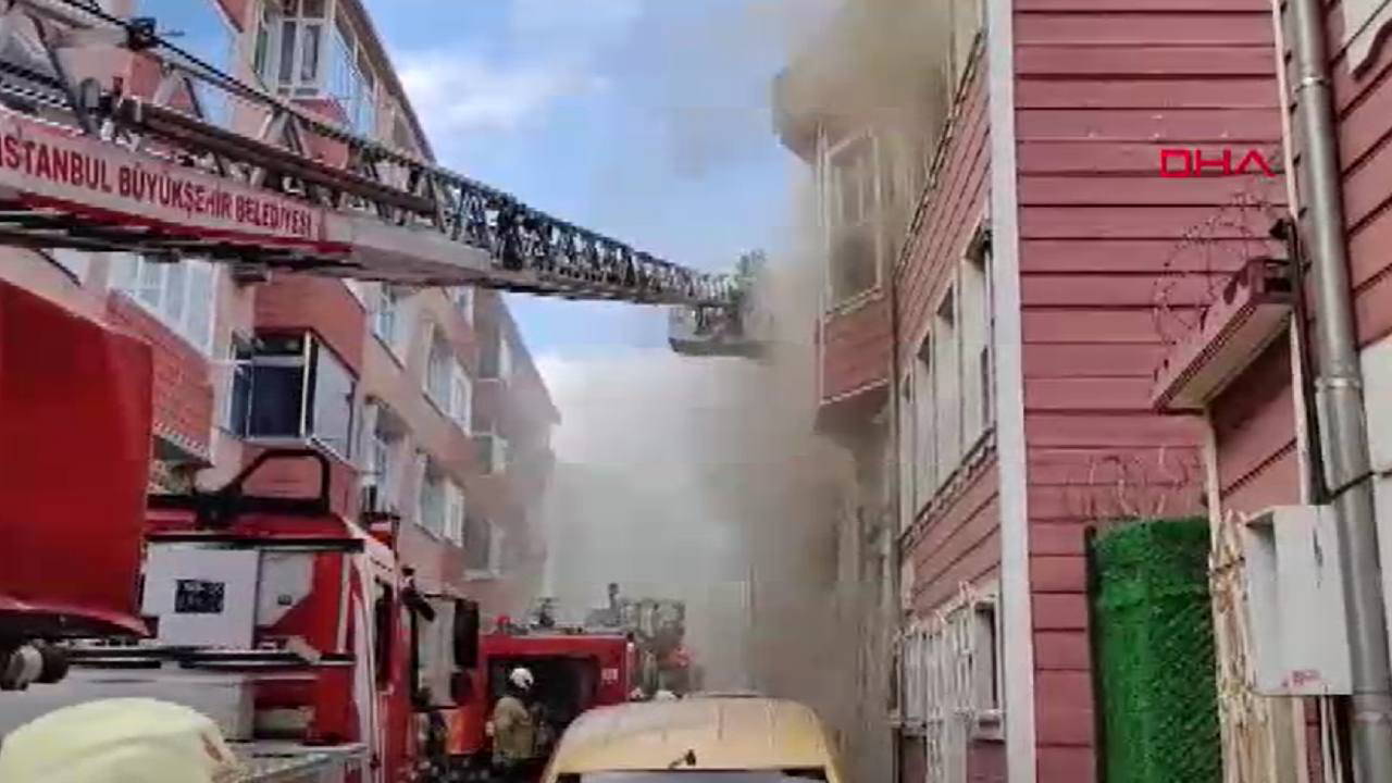 İstanbul'da dergahta yangın: Bölgeye çok sayıda ekip sevk edildi!