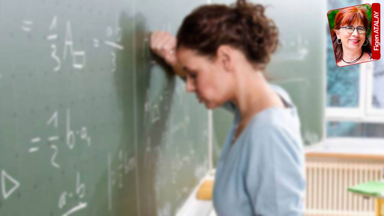 Öğretmen tükendi!