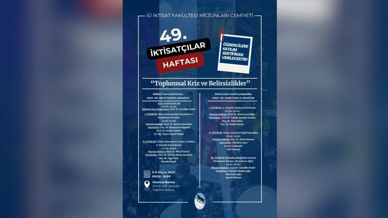 İFMC 49. İktisat haftası başlıyor