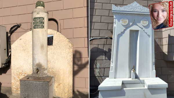 285 yıllık Yalıköy çeşmesinin restorasyonu tepki topladı: Tarihe şiddet!