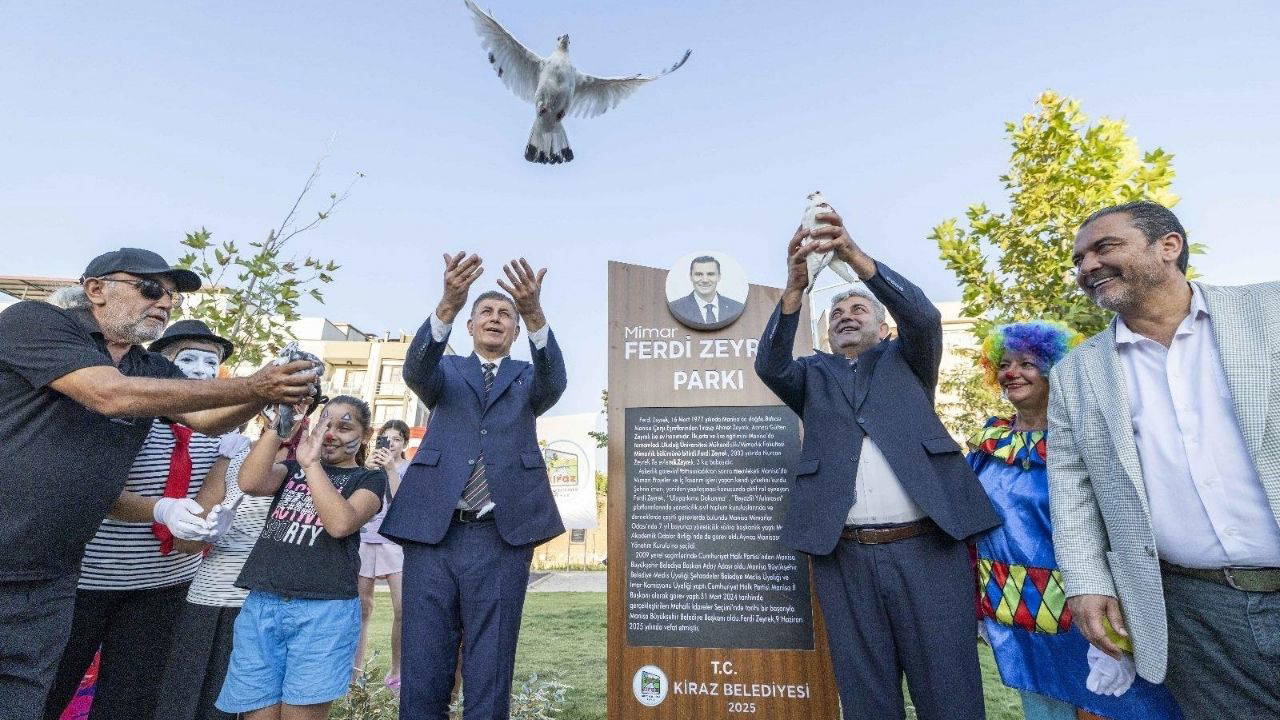 Mimar Ferdi Zeyrek Parkı ve Zübeyde Hanım Anne Evi açıldı