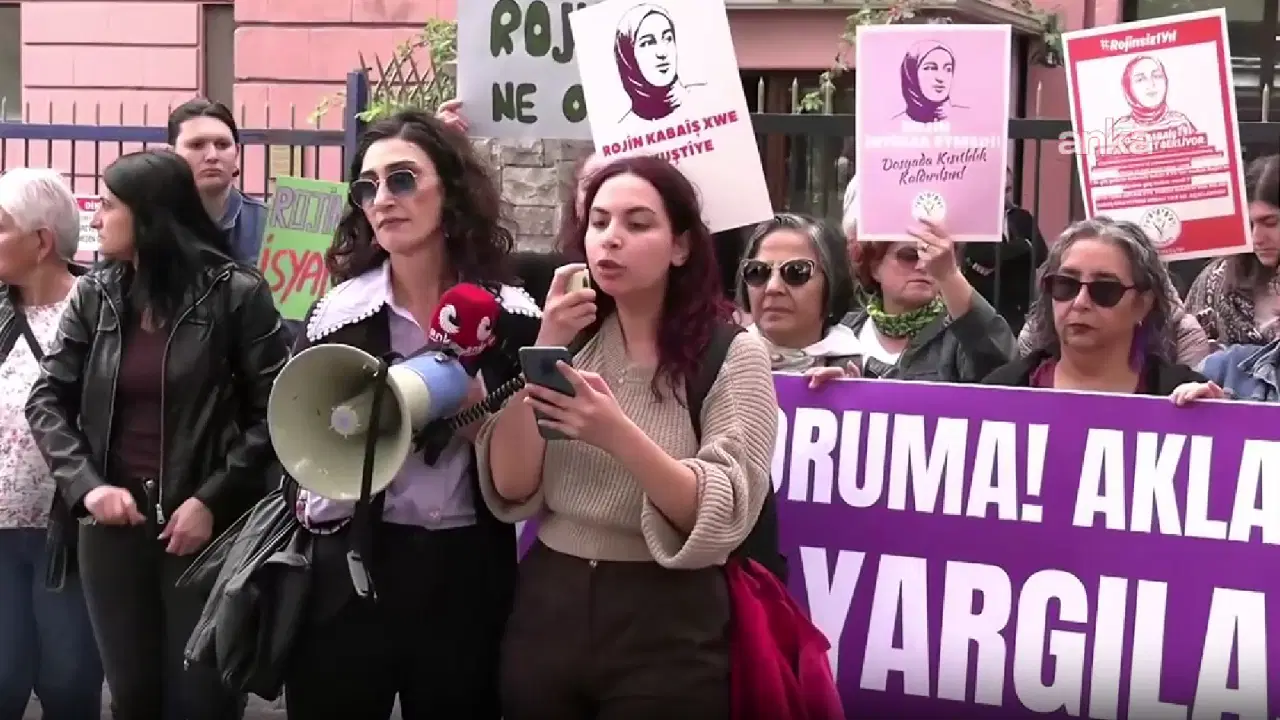 Ankara Kadın Platformu, Rojin Kabaiş için Adalet Bakanlığı önünde: İktidarın koruduğu tek şey katillerin düzenidir