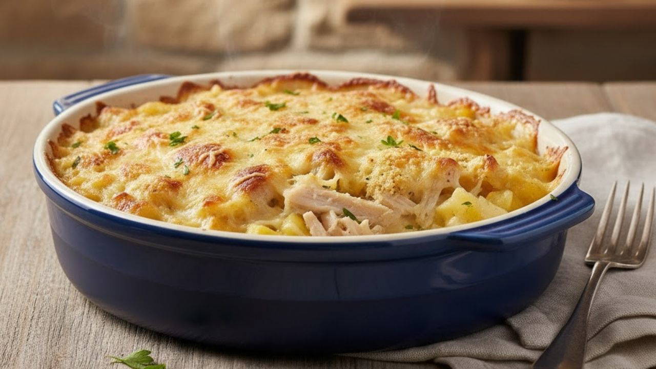 Sofralarınızı şenlendiren pratik lezzet:  Tavuk graten tarifi