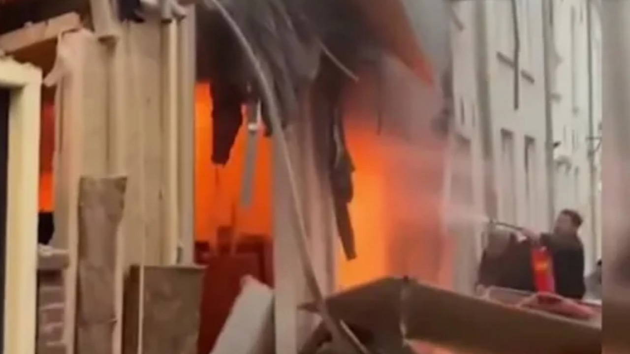 Hollanda'da şehir merkezinde patlama