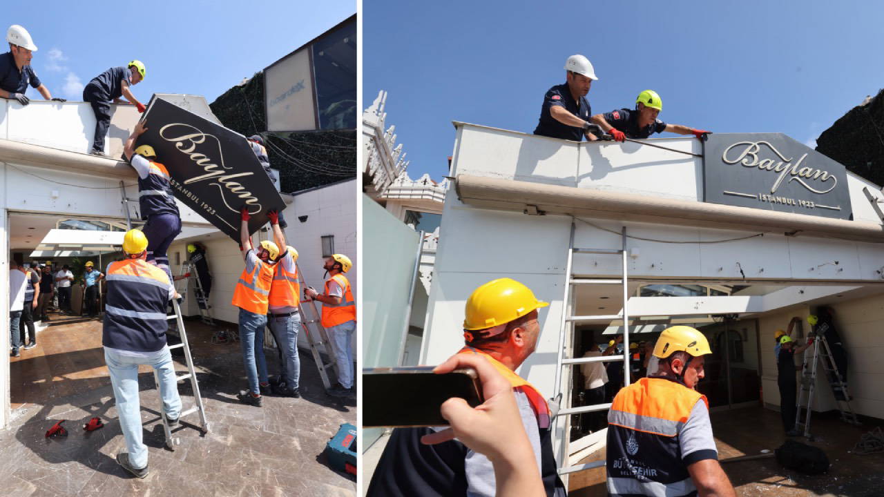 İstanbul Boğazı'ndaki yapıların kaçak bölümlerinin yıkımları hakkındaki haberlere ‘milli güvenlik’ gerekçesiyle erişim engeli 