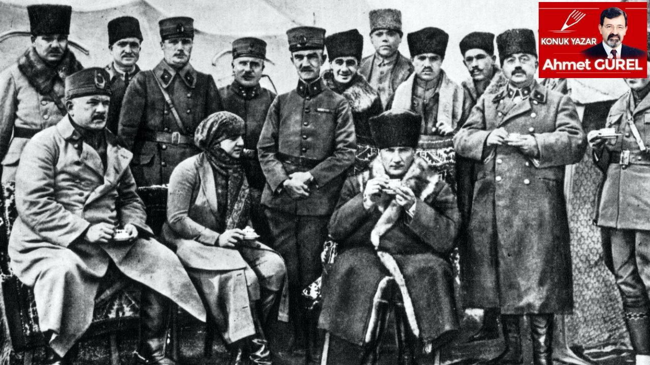 Gazi ve Latife Hanım Batı Anadolu gezisinde