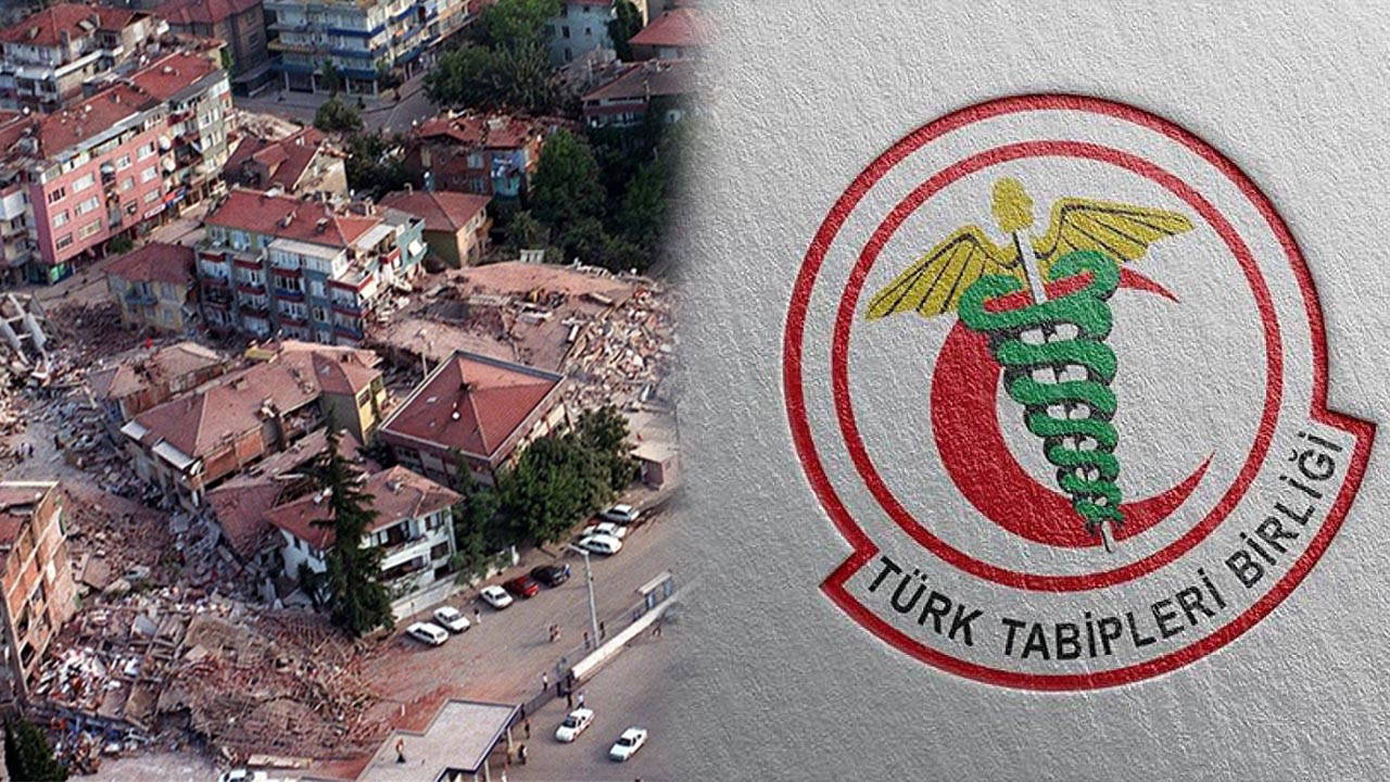 TTB'den 17 Ağustos açıklaması: '27 yıldır yıkım değişmedi, afet hafızası mücadelenin zemini olmalı'