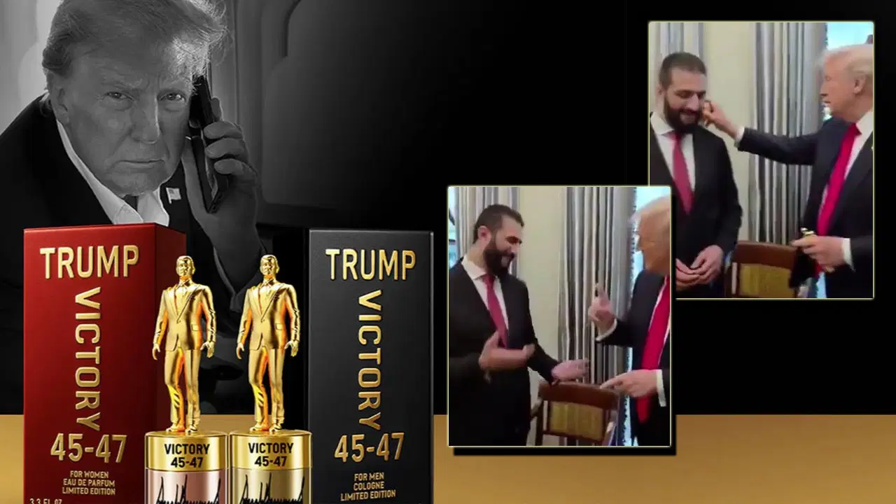 Trump’tan Şara'ya skandal 'eş' sorusu ve parfüm servisi