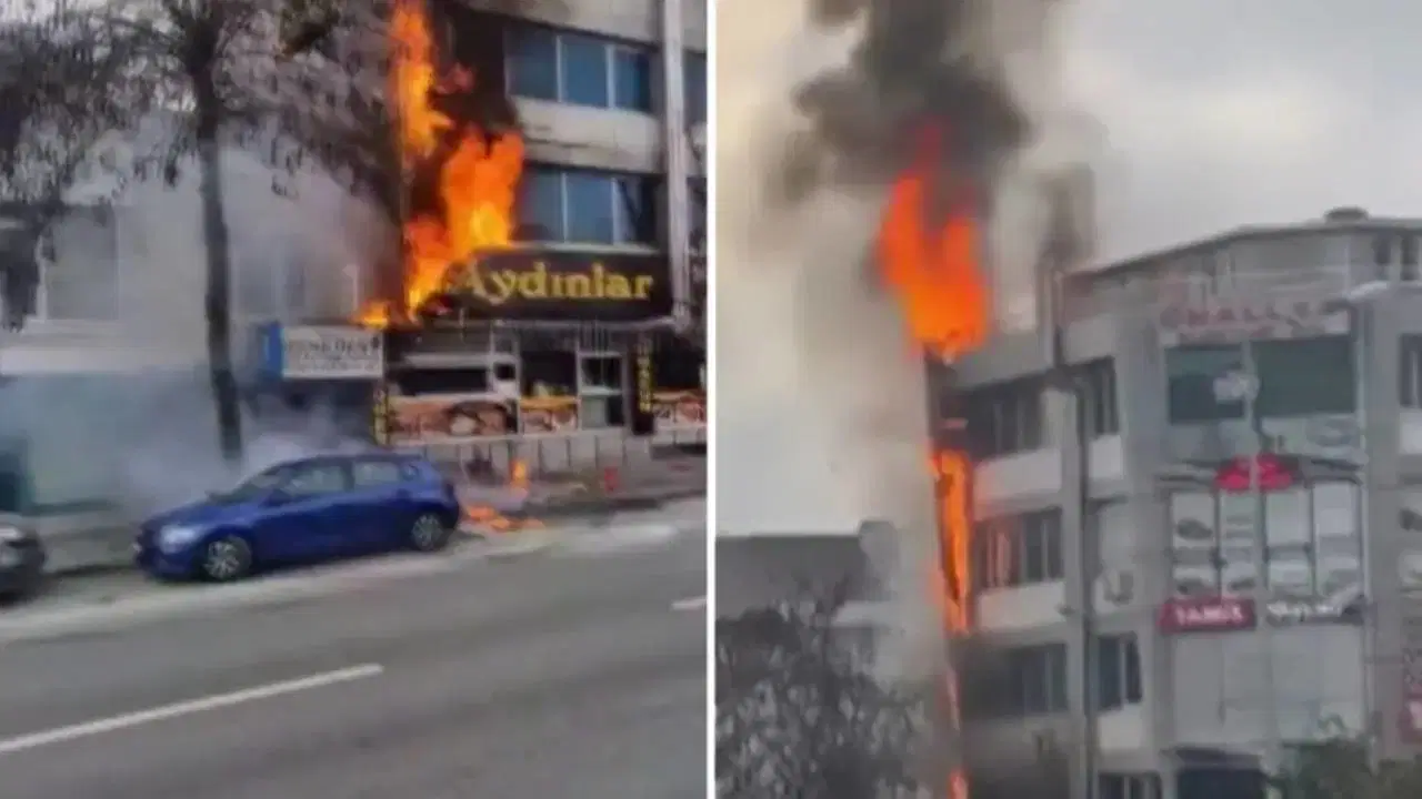 Esenyurt'ta işyeri yangını: Müdahale sürüyor!