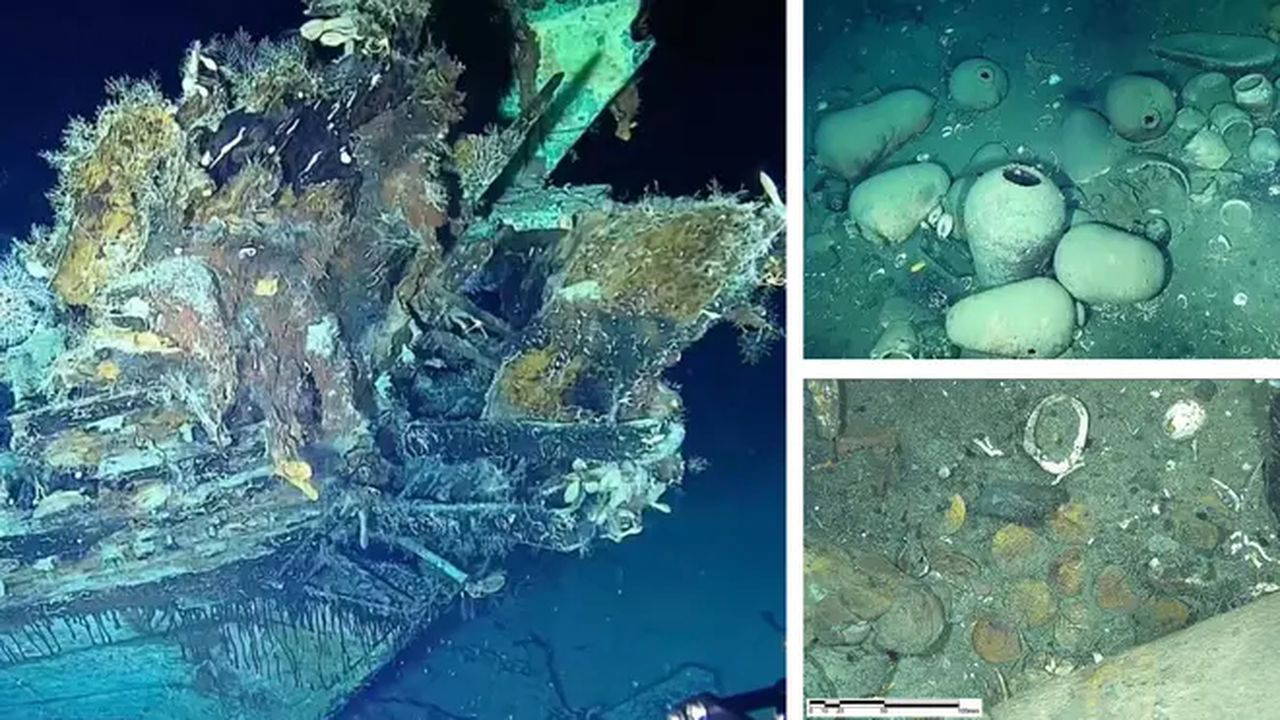 Denizin altındaki servet: 300 yıl sonra ortaya çıktı