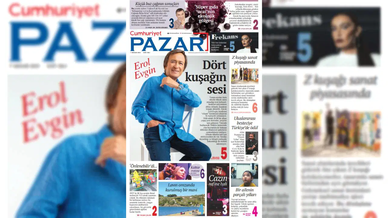 Cumhuriyet Pazar bu hafta da dopdolu!