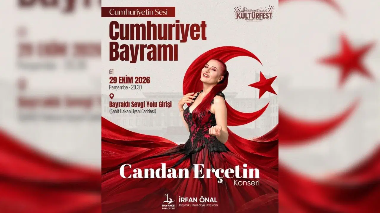 29 Ekim 2026 Cumhuriyet Bayramı konser takvimi! 29 Ekim 2026 Cumhuriyet Bayramı'nda İzmir'de hangi ilçede, kimin konseri var?