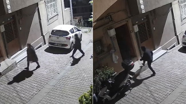 Kağıthane’de bina girişinde cinsel taciz...