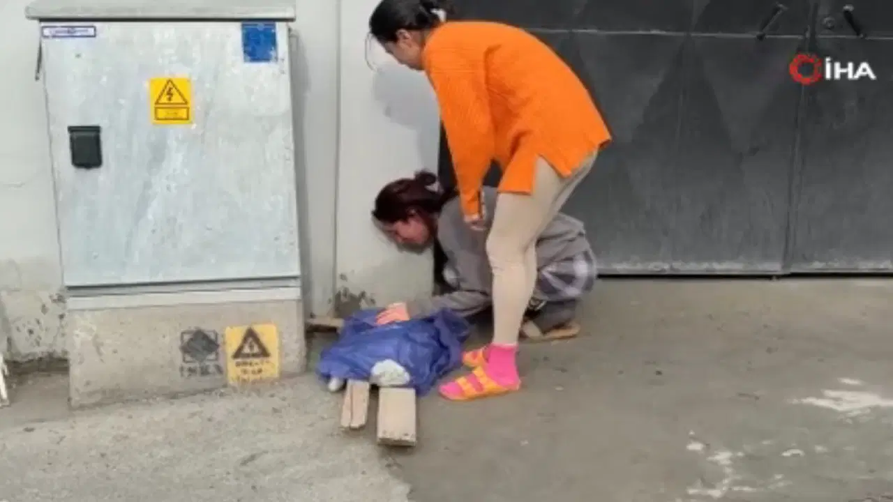 Beyoğlu'nda yangında ölen kedisinin başında sinir krizi geçirdi