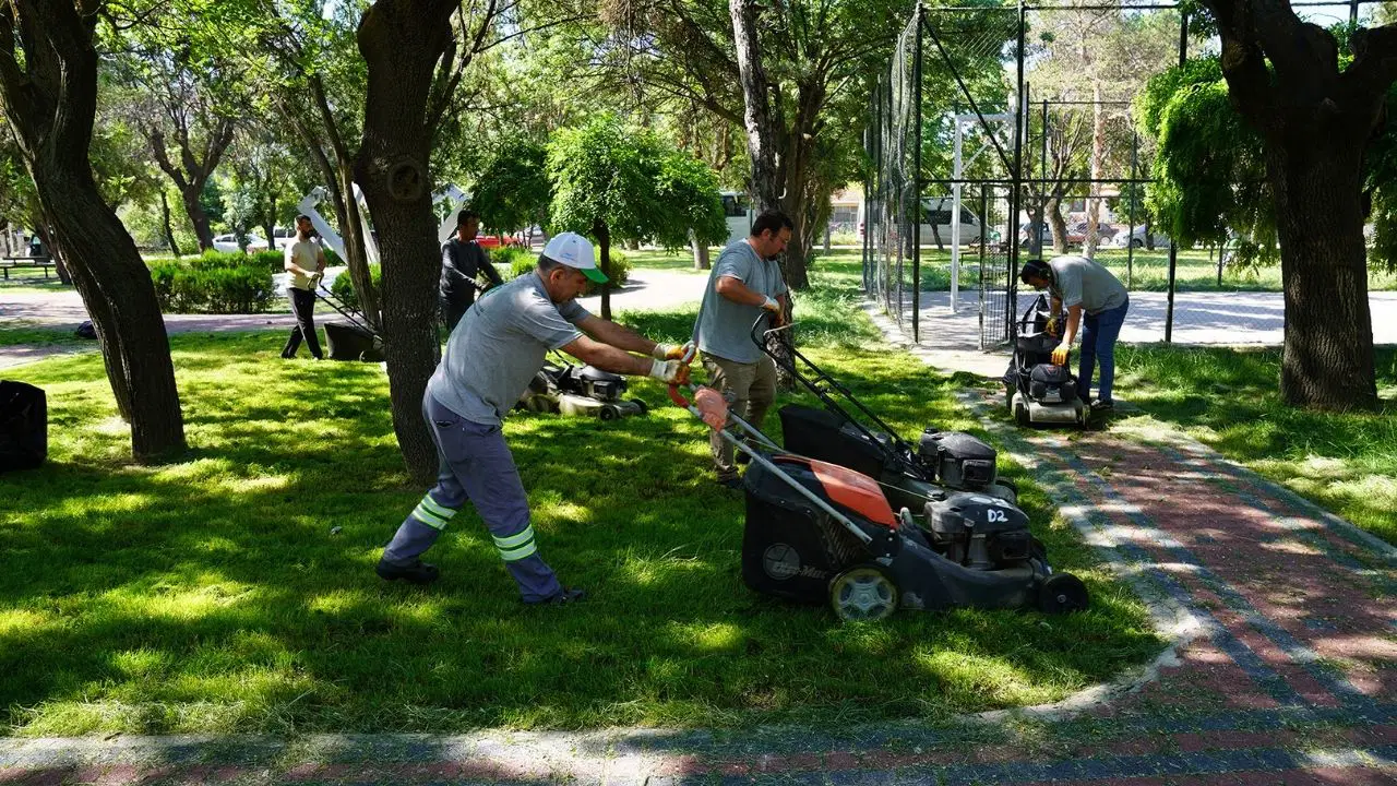 Tepebaşı’nda parkların yüzde 60’ında bakım işleri tamamlandı