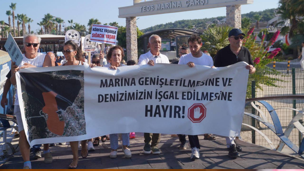 Sığacık’ta marina isyanı büyüyor: Kıyıları ranta ve ucuz hesaplara teslim etmeyeceğiz