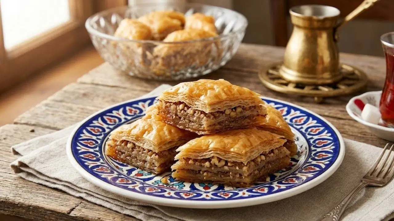 Bayram sofralarının vazgeçilmezi: Çıtır baklava tarifi