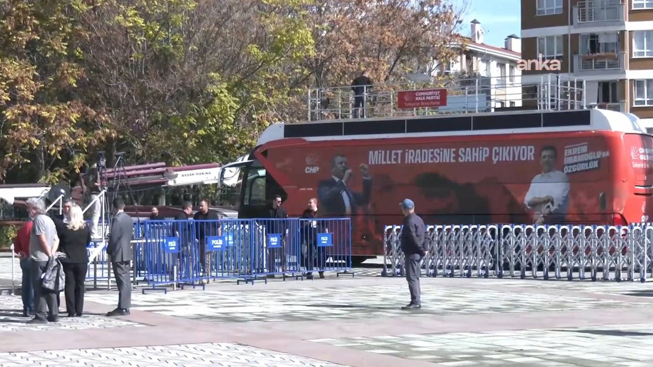 CHP'nin Eskişehir mitinginin hazırlıkları tamamlandı