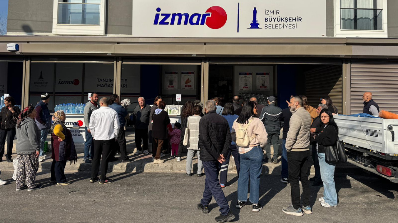 İzmir’in tanzim satış mağazası İZMAR’ın 21 şubesi Çiğli’de açıldı