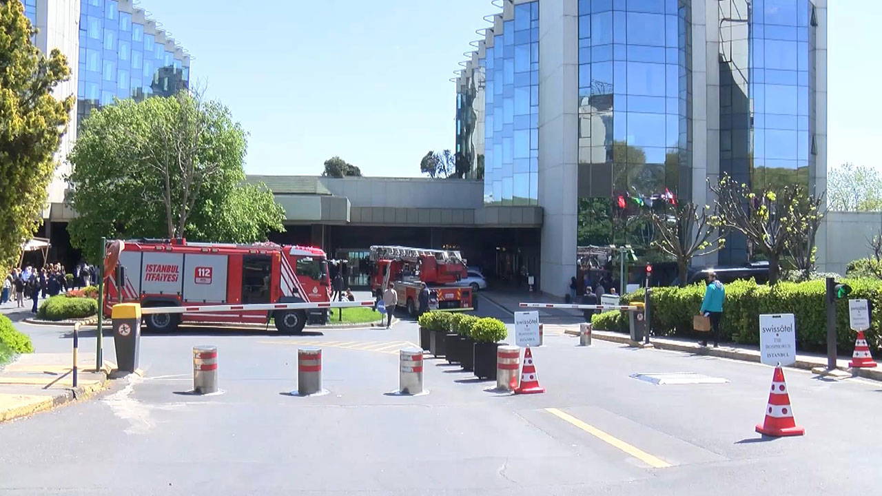 Beşiktaş'ta 20 katlı otelde yangın: Yurttaşlar tahliye edildi