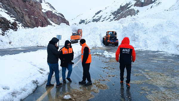 Çığ nedeniyle ulaşıma kapanmıştı: Van-Hakkari kara yolu açıldı