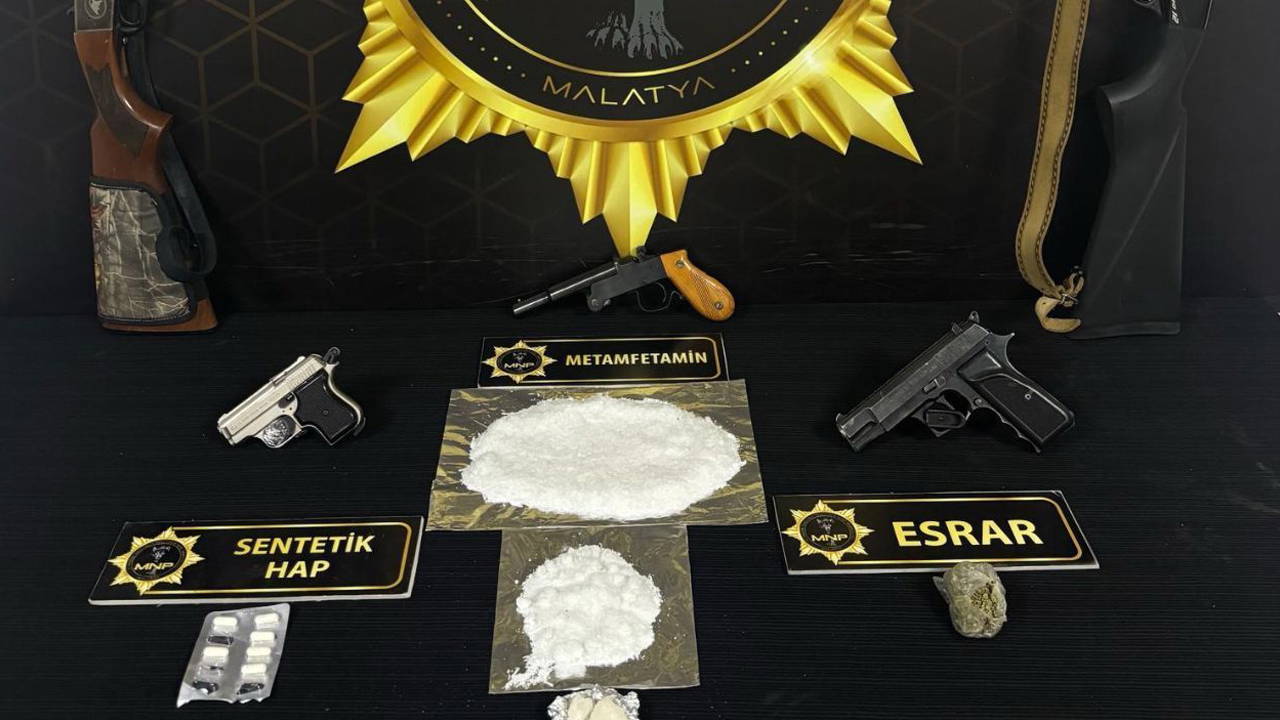 Ekiplerden Malatya'da uyuşturucu operasyonu: 7 tutuklama