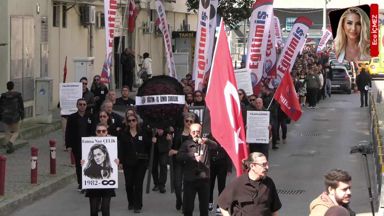Eğitimcilerden Fatma Nur öğretmen için 'sessiz protesto'