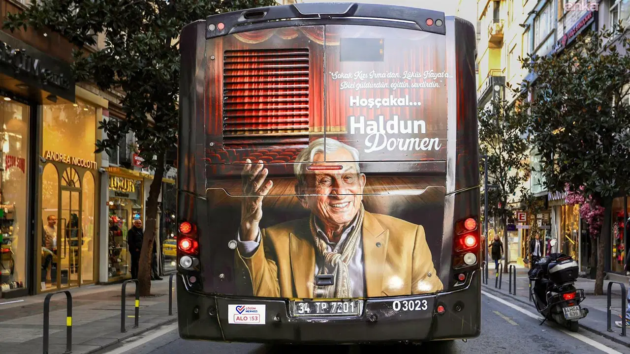İETT'den Haldun Dormen'e vefa: 'Saygı Otobüsü'
