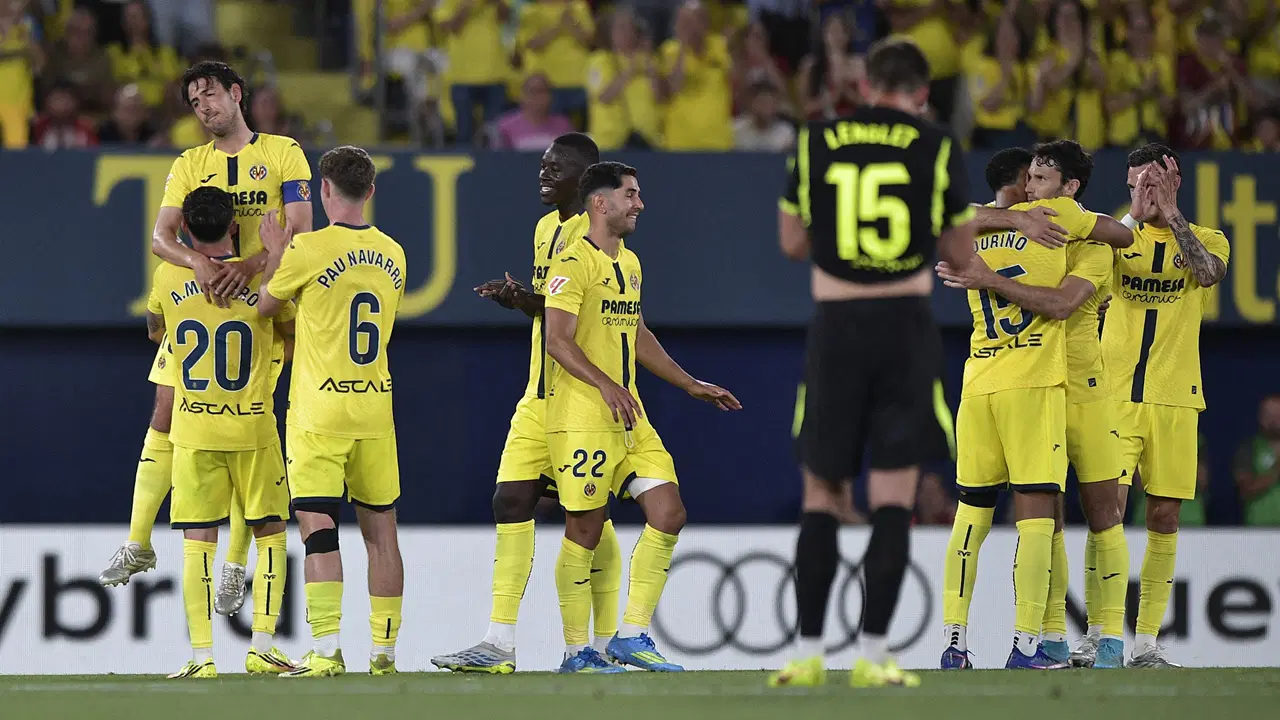 Villarreal, Atletico Madrid'e gol oldu yağdı