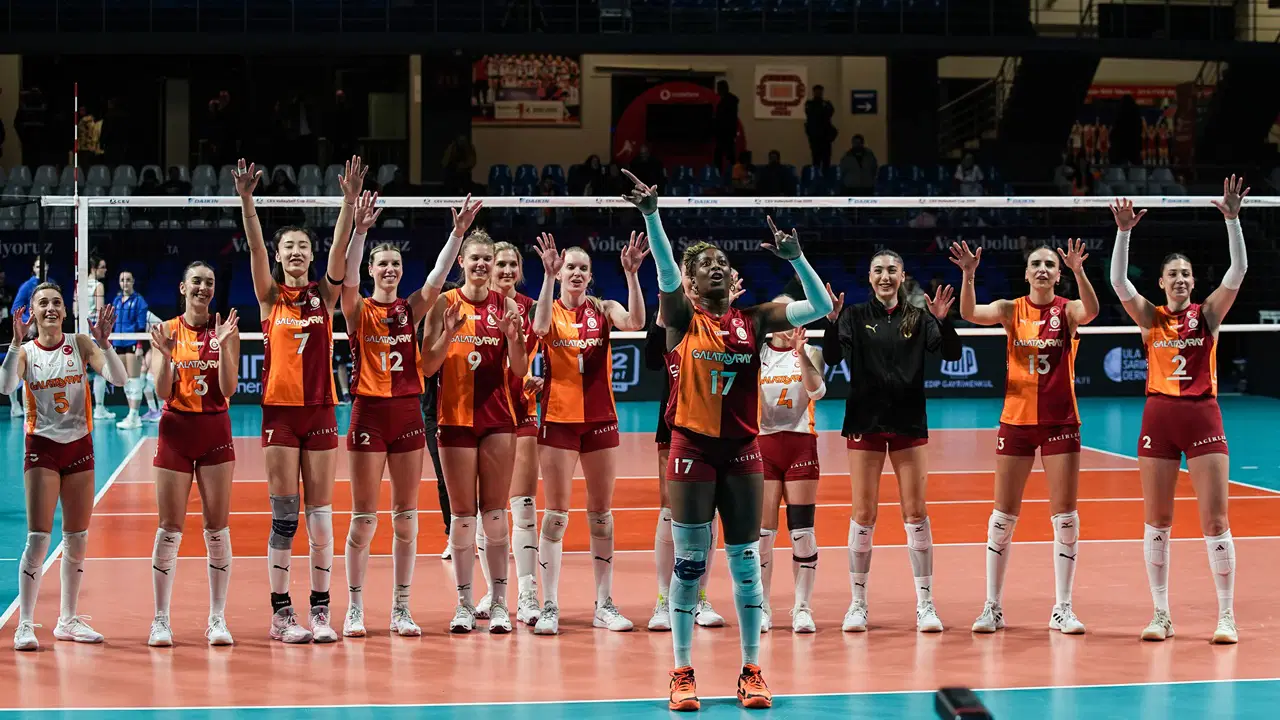 CSO Voluntari'ye şans tanımadı: Galatasaray Daikin, CEV Kupası'nda finalde!