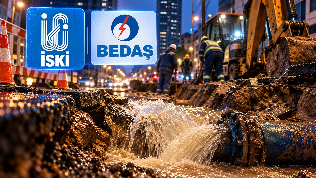 İSKİ, Beşiktaş'taki su arızasının nedenini açıkladı: 'BEDAŞ şebeke hattına verdi'