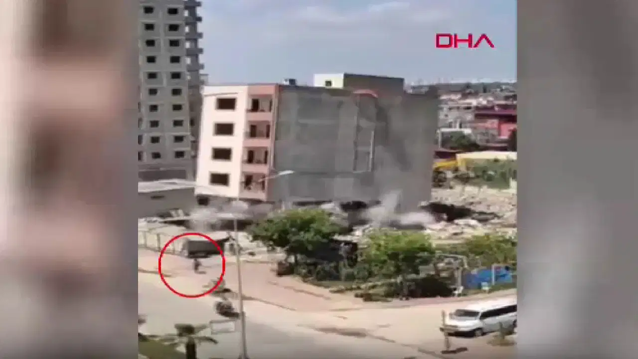 Bir kişi neredeyse enkaz altında kalıyordu: Kontrolsüz yıkıma ilişkin 1 kişi tutuklandı