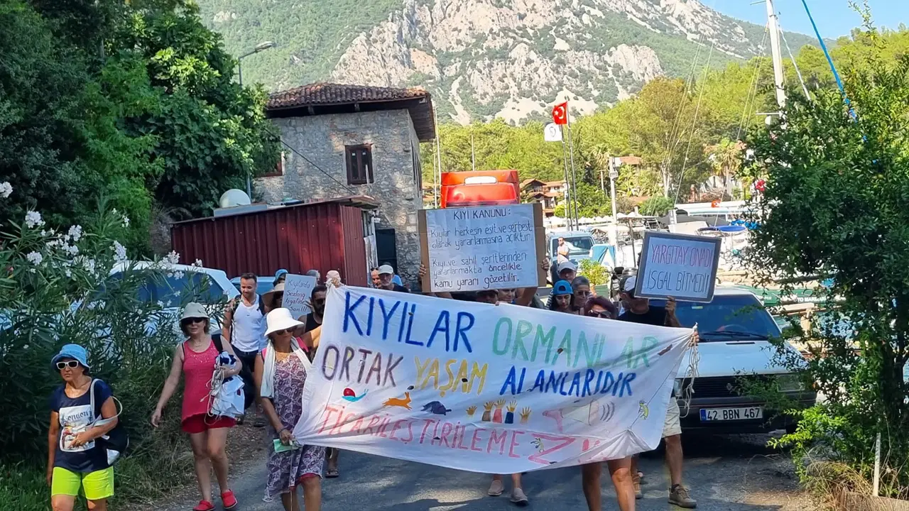Gökova Ekoloji Meclisi'nden yetkililere açık çağrı: 'Kıyılar halkındır, Anayasa uygulanmalıdır'