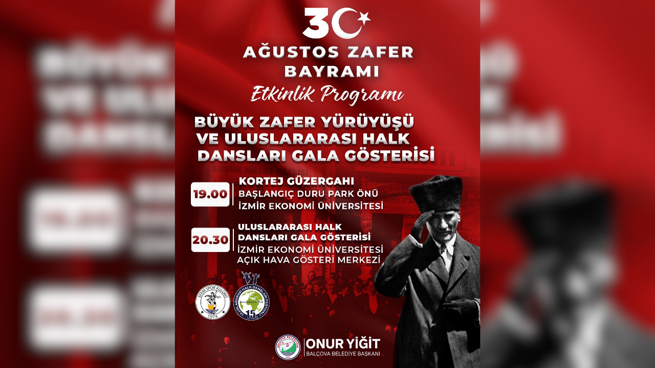 Ücretsiz 30 Ağustos konserleri... İzmir'de 30 Ağustos'ta hangi konserler var?