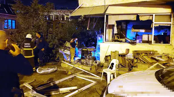 Hatay'da fırında patlama: 9 kişi yaralandı