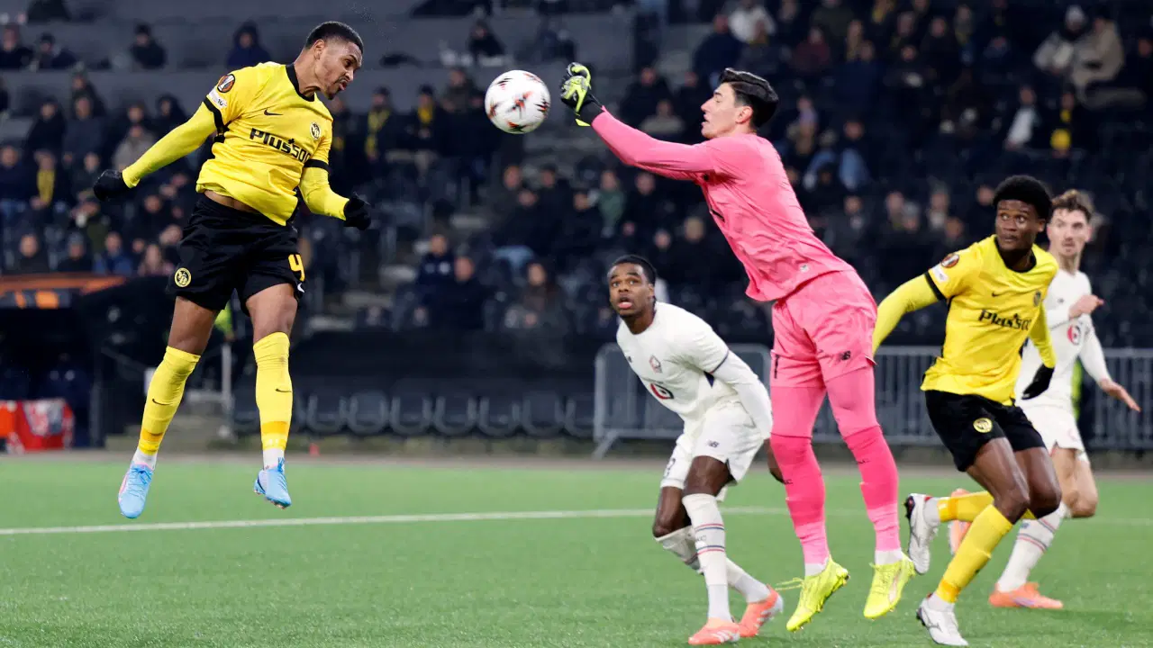 Berke'nin çabası yetmedi: 10 kişi kalan Lille, Young Boys'a direnemedi!