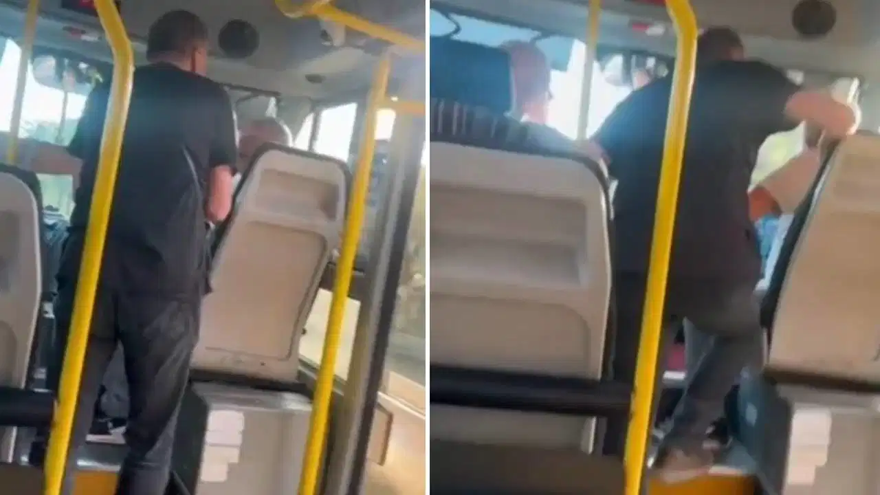 Fatih'te minibüste 'ayağıma bastın' kavgası!