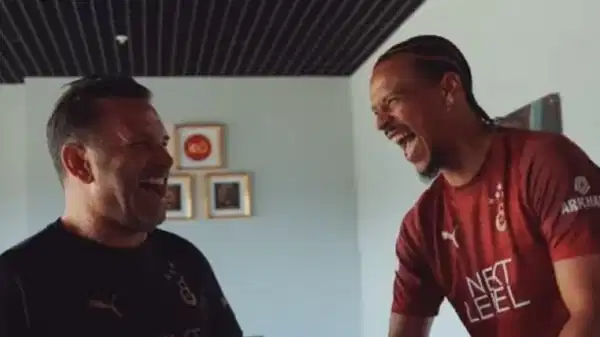 Almanya'da gündem oldu! Okan Buruk'tan Leroy Sane'ye mesaj: 'Bunlara alış'