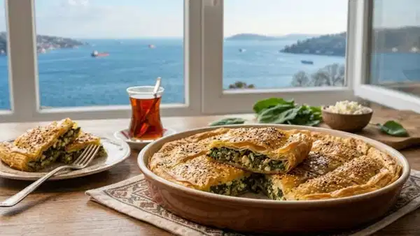 Bir dilimi asla yetmeyen geleneksel lezzet: Selanik usulü ıspanaklı börek tarifi
