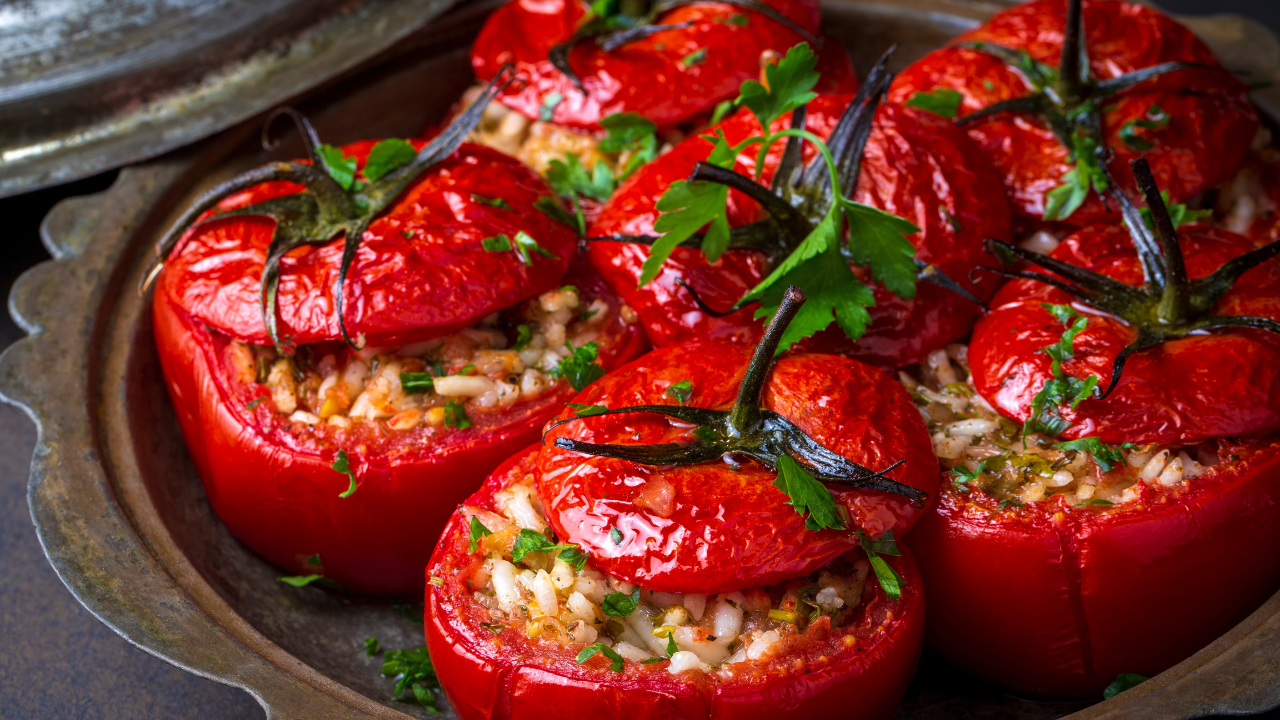 Domates dolması tarifi...