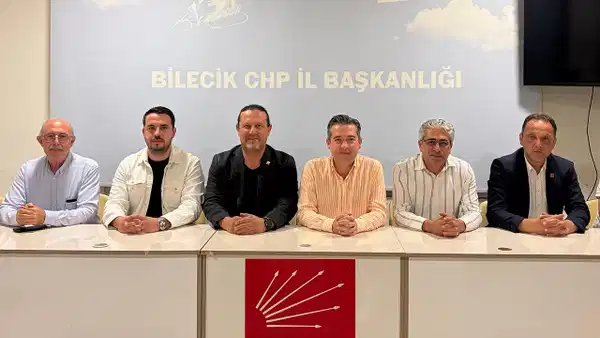 CHP Bilecik İlçe Başkanlarından Özel ve Özdemir'e Tam Destek