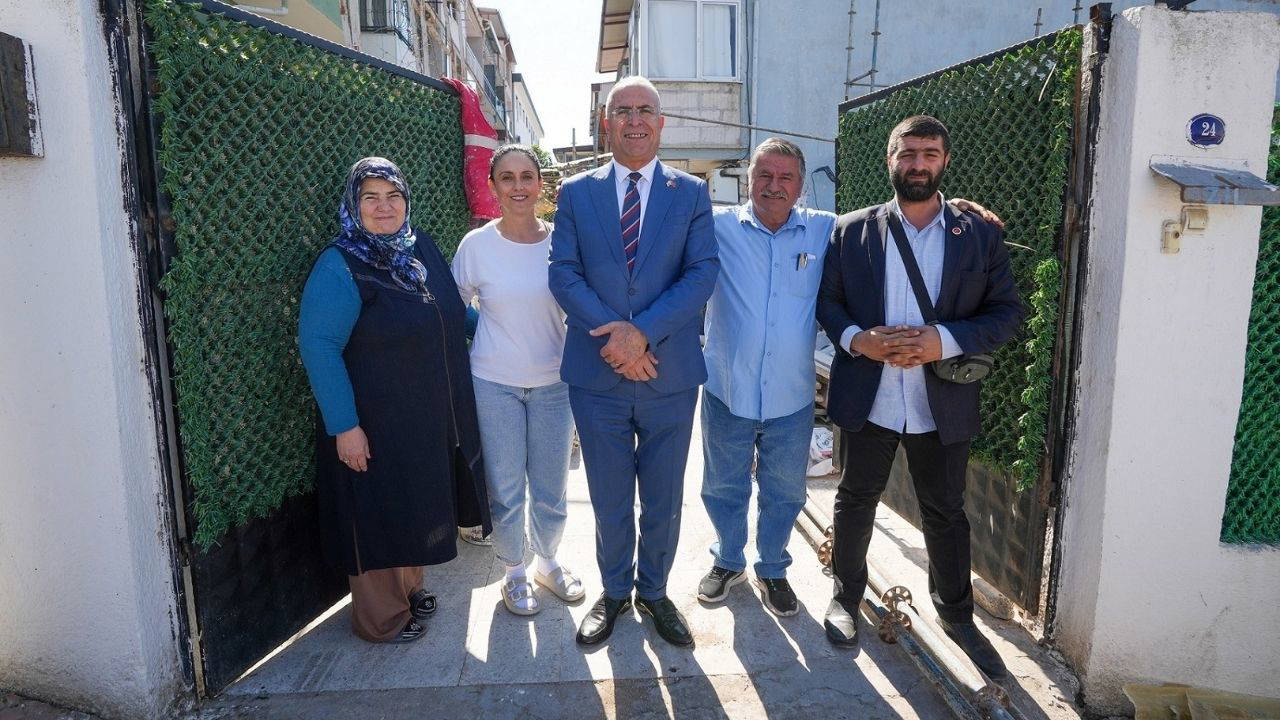 Gaziemir Belediyesi’nden yangında zarar gören evlere yardım eli