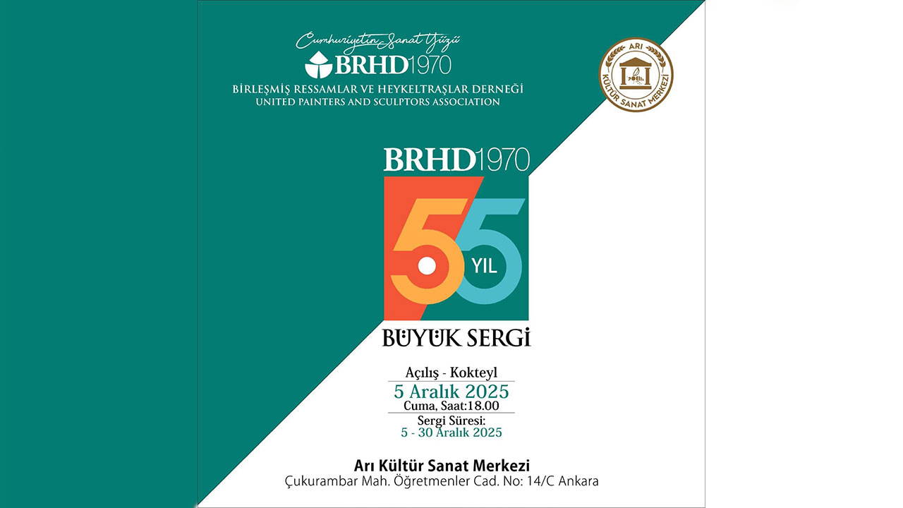 BRHD 55. Yıl Büyük Sergisi'ni düzenleyecek 