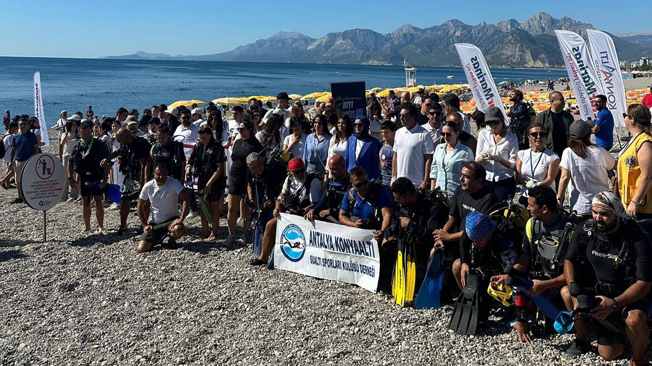 TURMEPA Antalya’dan uluslararası kıyı temizliği çağrısı: “Deniz varsa hayat var”