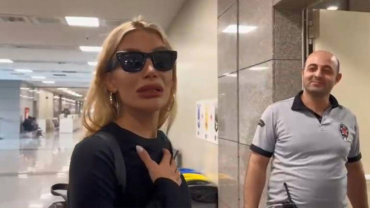 İrem Derici ifade vermek için Çağlayan'a geldi