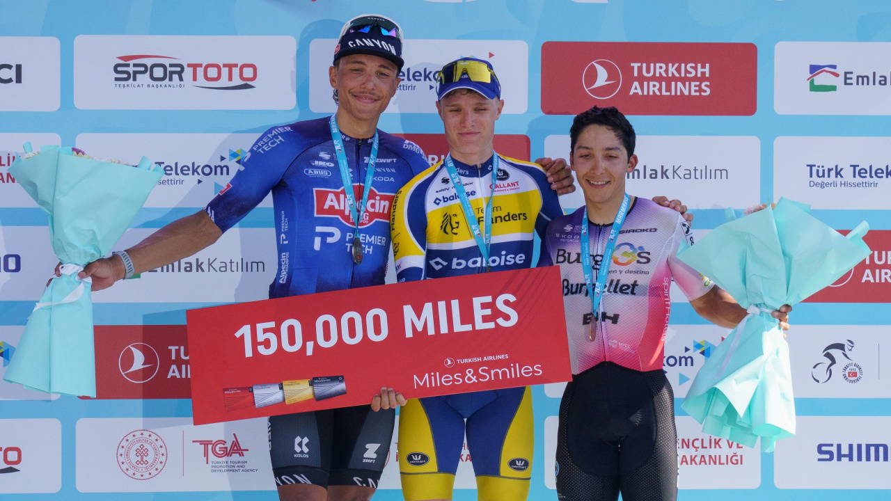 Türkiye Bisiklet Turu'nda ikinci etap tamamlandı!