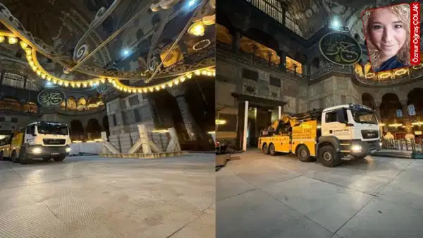 Ayasofya restorasyonunda tepki: Ayasofya, Ayasofya olalı...