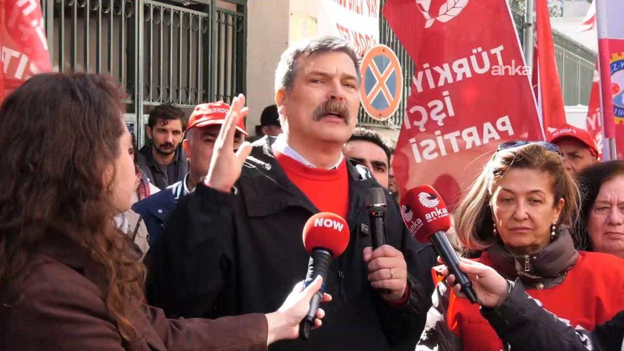 Erkan Baş'tan grevdeki Özel İtalyan Lisesi öğretmenlerine destek: 'Bu kavga, Türkiye işçi sınıfının kavgası'